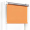 Fenster DEKOR - Rollos Für Fenster Ohne Bohren Orange - Verdunkelungsrollo B65 x H120 cm - Klemmrollo Verdunkelung - Fensterrollo Für Balkontüren - Verdunklungsrollo Leicht Zu Installieren