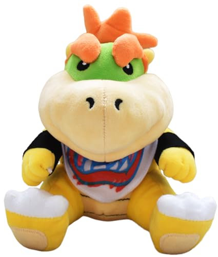 RNNHDYT Bowser Kuscheltier Kawaii Bowser Plüschtier Bowser Anime Plüschtier Spielzeug Stofftier Plüsch für Kinder Spielzeug Geburtstag Weihnachten Geschenk 18CM