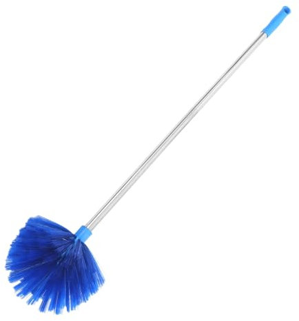 iplusmile Cepillo Limpiador De Telarañas con Mango Extensible Herramienta Ligera Y Duradera para Limpiar Esquinas Altas Uso Interior Y Exterior Fácil Montaje Y Desmontaje