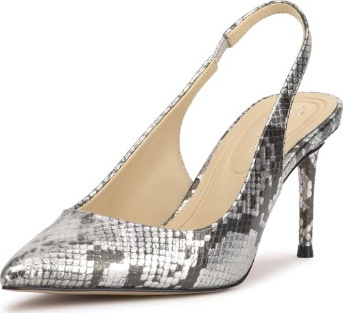 Jessica Simpson Damen Souli Pumps, Chrom, 38.5 EU