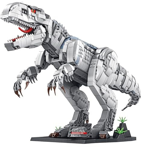 HGVSD Dinosaurier Bausteine Bausatz Modell, Klemmbausteine Bauset Konstruktions Set