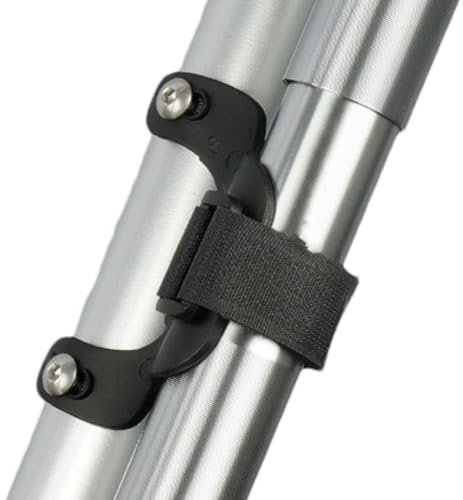 Support de Pompe à Vélo Portable pour Cadre - Accessoire avec Sangles en Nylon pour Ballons de Sport, VTT et Vélo de Route