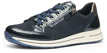 ARA Damen Sneaker Osaka Graphit, schwarz