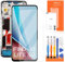 AGCUT LCD Schermo per Oppo Find X3 Lite CPH2145​ LCD Display per Oppo Find X3 Lite 5G Display Touch Screen Digitizer Ricambio Assembly + Riparazione Strumenti (Nero con Cornice)
