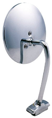 Fit System 1705 Clamp-on Mount Universal Mirror, chrome