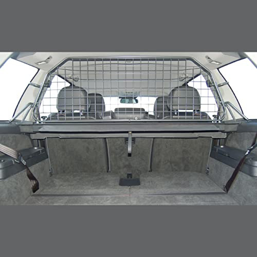 Travall Hundegitter Kompatibel mit Volvo Xc90 (2002-2014) Fahrzeugspezifischer Kofferraumschutz GepäckschutzTrenngitter Ladungsteiler Hochbelastbare Stahl Auto Hundesperre