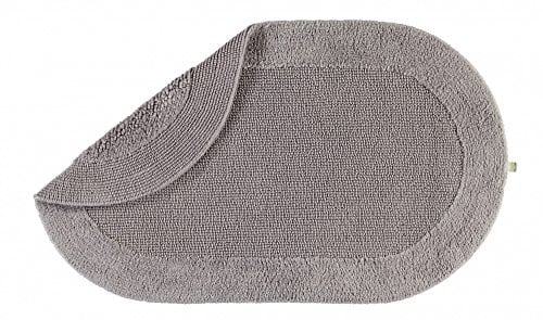 Badteppich Exquisit von Rhomtuft, Farben:Kiesel;Größe:60 x 100 cm Badteppich