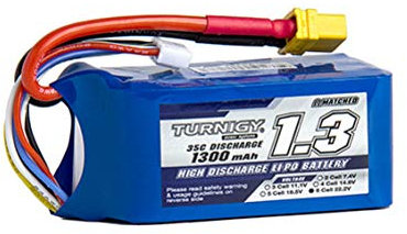 Lipo Turnigy 1300mAh 6S 35C (450 Helicopter HK/Trex/Rave/E4 etc)