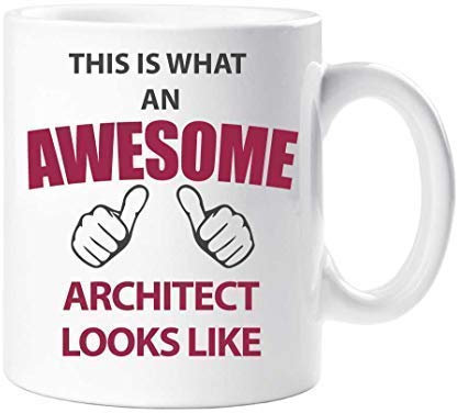 60 Second Makeover Limited This is What an Awesome Architect Looks Like Mug Present Gift Cup Birthday Christmas