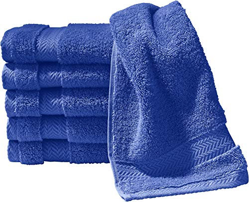 Erwin Müller Gästetuch Friedrichshafen 6er- Pack, 100% Baumwolle Azur Größe 30x50 cm - Premium-Qualität, unvergleichlich saugfähig, hautsympathisch, formstabil (weitere Farben)