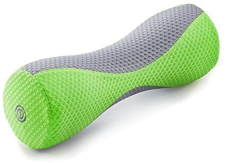 Maximex HC Handel 936137 Faszienrolle mit Vibrationsmassage 37 cm grau/grün