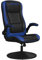 RESPAWN 800 Gaming Chair Floor, Swivel Rocker Gaming Chair, High Back Ergonomic ᖴloor Gaming 𝖢hair for Kids and Adults, Gaming Recliner, Floor Rocker Ⲥhair with Armrests - Blue