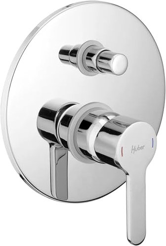 Huber h2 rubinetto miscelatore incasso doccia con deviatore