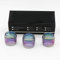 qingtian-ceg 3PCS r Ersatzglasrohr for SMOK TFV12 Prince 8ML Atomizer X-Priv Kit MAG Kit (Frei von Tabak und Nikotin) (Farbe : Rainbow)