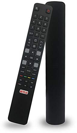 SIUMAL Remplacement RC802N Telecommande TCL pour Télécommande Thomson TCL Smart TV ARC802N 32HD5506 43UC6406 49UC6306 49UC6406 55UC6406 65UC6406 32ES560 avec nexfix