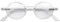LONDON MOLE Brillen | Moley-Lesebrille | Runde | Coole Leser | Stilvolle | Herren Damen Unisex | Federscharniere | Transparent | + 2,5 Vergrößerung