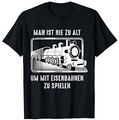 Modelleisenbahn Tshirt Zugführer Schaffner T-Shirt