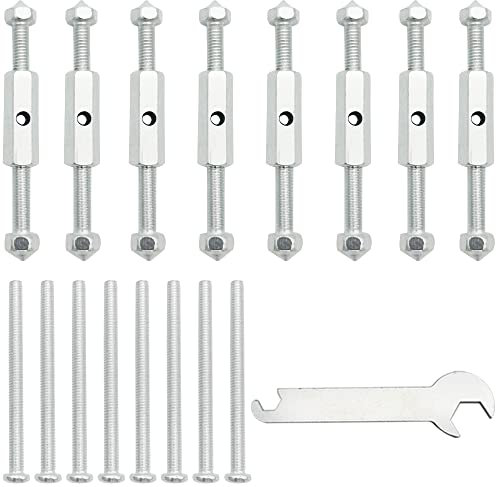 CTRICALVER 86 Tipo Riparazione cassetta (8 set), Interruttore Cassette Riparatore Supporto Asta Elettricista Accessori, Riparazione Accessori Elettrici Strumenti (tipo di metallo)