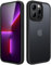 JETech Matte Case for iPhone 13 Pro Max 6.7-Inch, Shockproof Military Grade Drop Protection, Frosted Translucent Back Phone Cover, Anti-Fingerprint (Black)