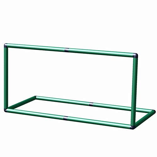 move and stic 2er Set Fussballtor Hockeytor Rick 155x80x80 ohne Netz GRÜN 6634