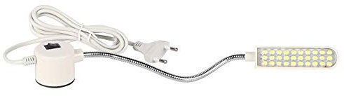 Joyzan Luce per Macchina da Cucire, 30 LED Strumenti per Cucire Illuminazione Lampada da Lavoro a Collo di Cigno con Base Magnetica Luminosa Flessibile Durevole per Tornio in Metallo(EU Plug 220V)
