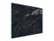 DarHaus Tagliere da cucina in vetro temperato, Copri-piano cottura a induzione, piano decorativo universale 52x40 cm, Marmo nero