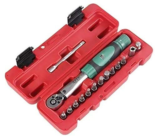 Samnuerly 15 in 1 2-20Nm Drehmomentschlüssel Reparatur Werkzeuge Set Für Fahrrad Haushalt Universal Hand Werkzeuge Schraubenschlüssel