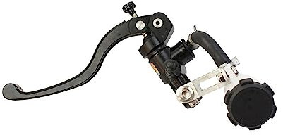 SLAVIK 19rcs Adelin Pompa Freno Radiale Frizione Perch Cavo Pompa Idraulica Moto Compatibile con Moto Supermoto Cafe Racer Aprilia (Color : 19mm Left)