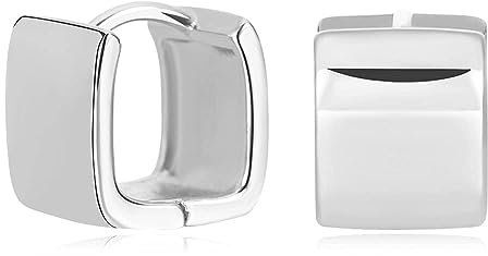 LILIE&WHITE Damen Silber Ohrringe Creolen, Allergikerfreundlich, Farbbeständig & Langlebig, Modernes Design für Jeden Anlass, Geschenkidee für Sie