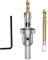 ASNOMY 12mm Scie à Cloche en carbure de tungstène, TCT Foret de scie trépan avec 2 forets pilote plaqués titane pour acier inoxydable, feuille, métal