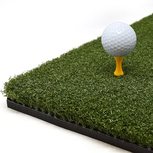 SimSpace Tee Hitting Turf Mat 150x150cm, Green