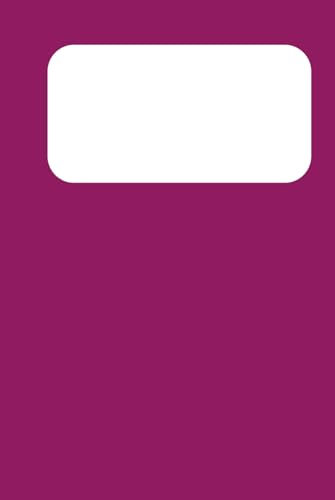 Violet Red Hardcover Simple Blank Notebook and Journals for School, College, and Office uses, 100 pages, 6x9 Inches.