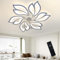 Homefire Deckenventilator Mit Beleuchtung und Fernbedienung Leise - LED Deckenlampe Dimmbar Ventilator Timing Deckenleuchte Kreativer 6 Lichter Design Wohnzimmer Fan Winter -/ Sommer für Schlafzimmer