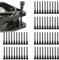 60 Stück Gummi Lüfter Halterungen, PC Schrauben Set, Silikon Gummistifte, Anti Vibrations Gummi Befestigung für Computer, Anti Vibrations Gummi Befestigung, Anti-Vibrations-Befestigungen