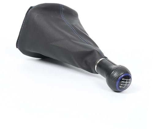 Toiumops Schaltknauf Schaltsack für VW Golf 4 MK4 GTI R32 Bora, 5/6 Gang Schaltknauf Hebelmanschette