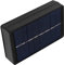 Portable Solar Panel Charger for AA AAA Battery, 1W 4V, Outdoor Charging Box, Solar Powered Battery Charger, Black