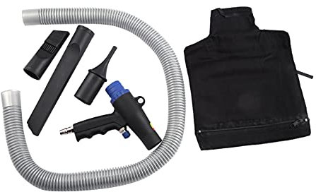 IMCCZONY Kit Compresor 2 en 1 para Plumero de Aire Soplado de VacíO de Aire MultifuncióN Herramientas NeumáTicas de AspiracióN por AspiracióN