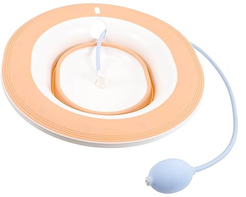 COLLBATH Bacinella Plastica Per Post Parto Donna Vasca Sedile Ergonomica Antiscivolo Per Toilette Con Ampio Spazio Per Immersione Resistente e Facile Da Pulire Adatta Per Trattamento Emorro