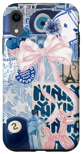 iPhone XR Aesthetic Summer European Coquette Collage Scrapbook Preppy Case