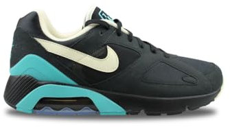 NIKE FJ9259-001 Air 180 Men Black/Alabaster-Dusty Cactus UK 10