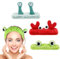 3 Stücke Haarband Kosmetik,Haarband Schminken,Headband Skincare,Gesicht Waschen Stirnband,Korallen Fleece Haarbänder Elastic Make Up Haarband,Haarschmuck Hautpflege-Haarband