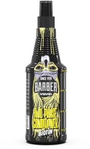 BARBER MARMARA Two Phase Conditioner Herren | leave in haarpflege Männer | anti spliss | Haarparfüm | Sprühkur | Entwirrungsspray | leave in conditioner spray Men (250ml, No.4 Biotin)