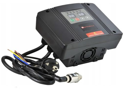 PAG Turbo GmbH® - Vantec Pumpen Inverter (intelligente Pumpensteuerung) oder Pumpensteuerung PC-20P, sandresistente Tiefbrunnenpumpe 3 STM20-6000L/h - 7,7bar (Inverter RHF - 1,5 (0,75-2,2kW))