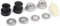 1Set E-Bike Electric for Bike Hub Motor Axle M12 Front Lock Nut/Lock Washer/Nut Cover with 12mm Shaft Bike Hubs Wheels Accessories