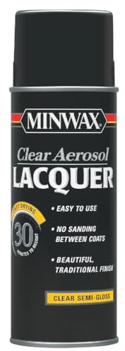 12.25 Oz Clear Brushing Lacquer Spray Semi-Gloss [Set of 6]6