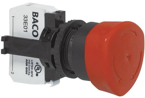 BACO L22ED01D Sicherheitsschalter Kunststoff schwarz 600 V 10 A IP69K 1 Stück