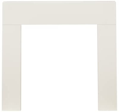 Adam Miami Mantelpiece in Pure White, 46 Inch