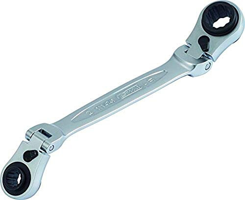 KS TOOLS GEARplus® 503.4745 4-in-1 Gelenk-Ringschlüssel mit Umschaltknarre