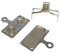 SHIMANO MTB-Scheibenbremsbelag G04S Silber Gr. 2-Kolben