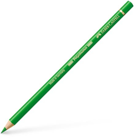 Faber-Castell Art & Graphic Polychromos Colour Pencil, (112), Leaf Green, For Art, Craft, Drawing, Sketching, Home, School, University, Colouring